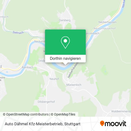 Auto Dähmel Kfz-Meisterbetrieb Karte