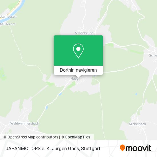 JAPANMOTORS e. K. Jürgen Gass Karte