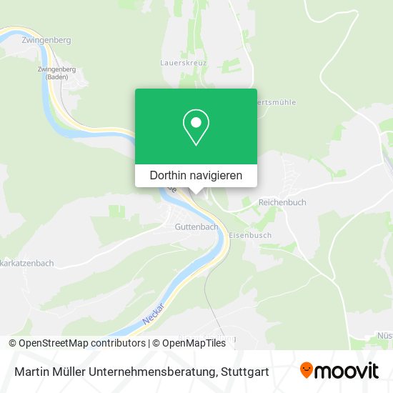 Martin Müller Unternehmensberatung Karte