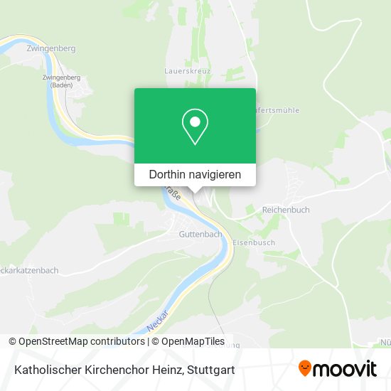 Katholischer Kirchenchor Heinz Karte