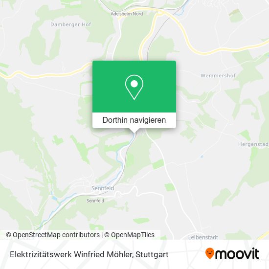 Elektrizitätswerk Winfried Möhler Karte