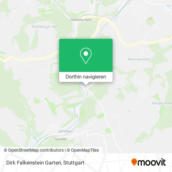 Dirk Falkenstein Garten Karte