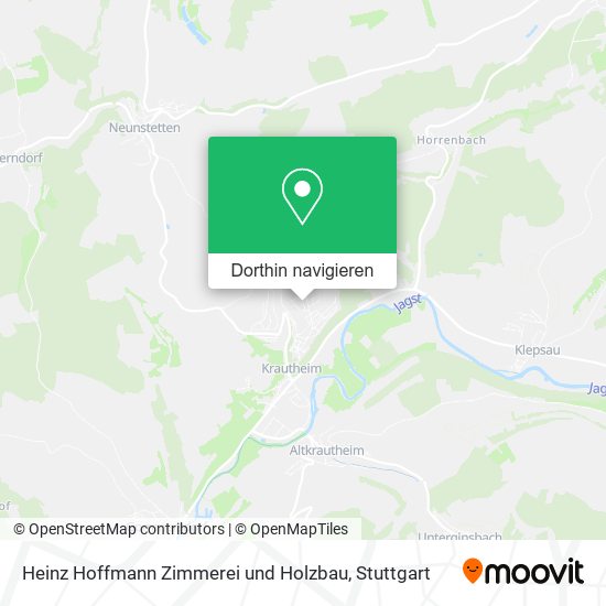 Heinz Hoffmann Zimmerei und Holzbau Karte