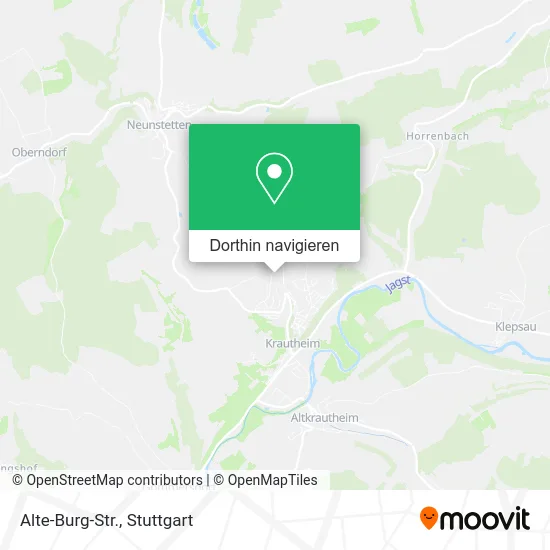 Alte-Burg-Str. Karte