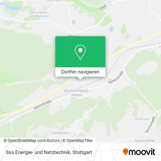 Sss Energie- und Netztechnik Karte