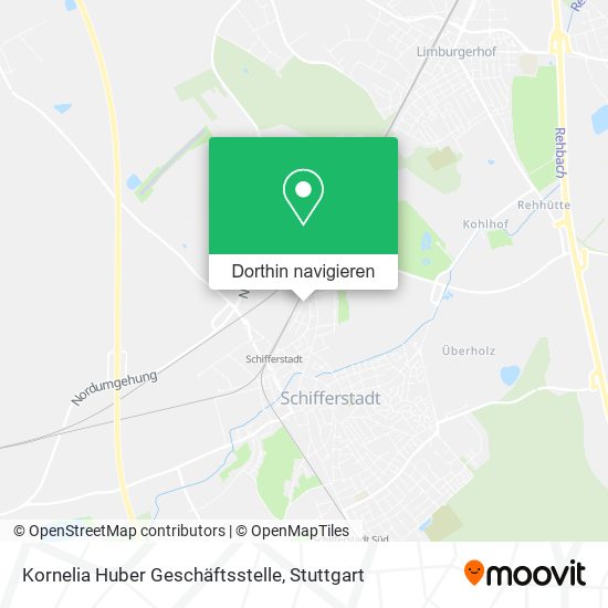 Kornelia Huber Geschäftsstelle Karte