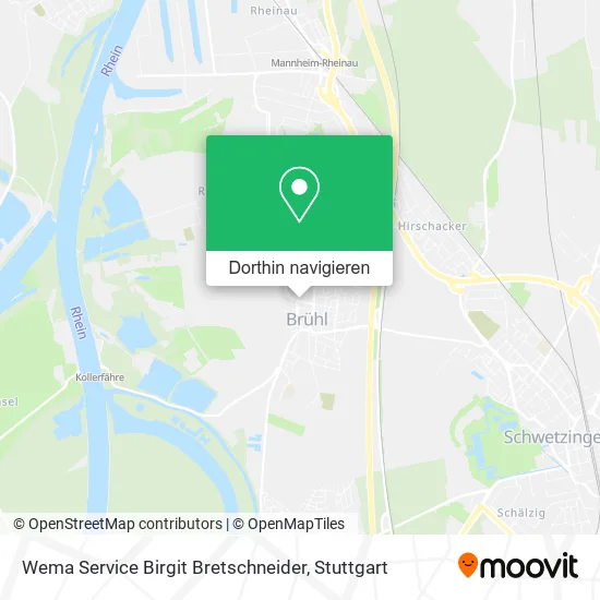 Wema Service Birgit Bretschneider Karte