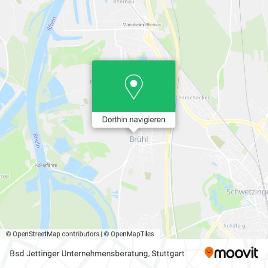 Bsd Jettinger Unternehmensberatung Karte
