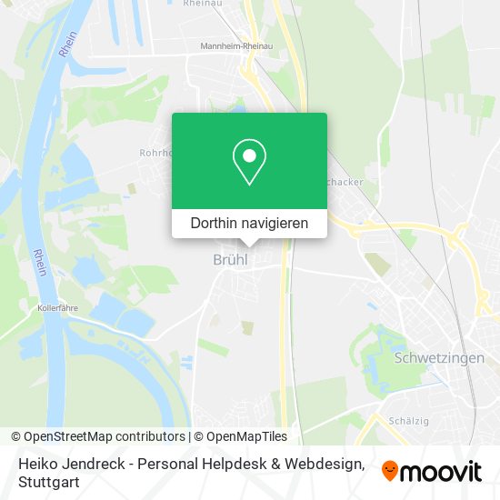 Heiko Jendreck - Personal Helpdesk & Webdesign Karte
