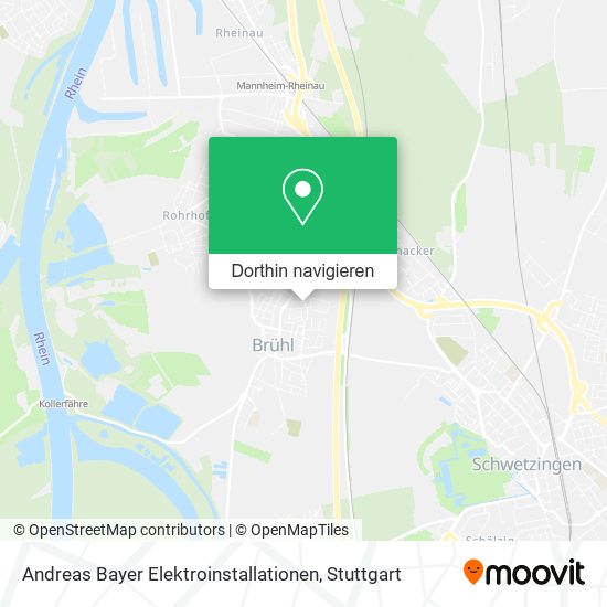 Andreas Bayer Elektroinstallationen Karte