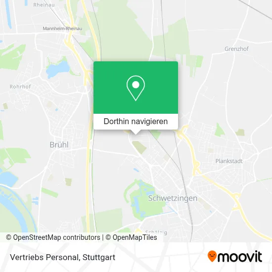 Vertriebs Personal Karte
