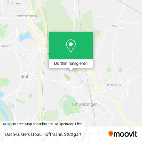 Dach-U. Gerüstbau Hoffmann Karte