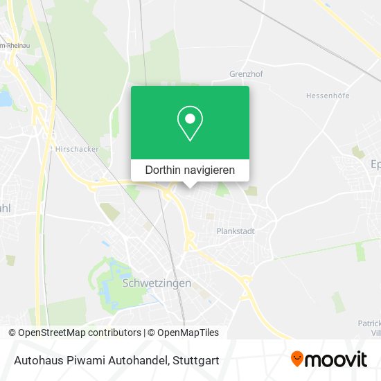 Autohaus Piwami Autohandel Karte