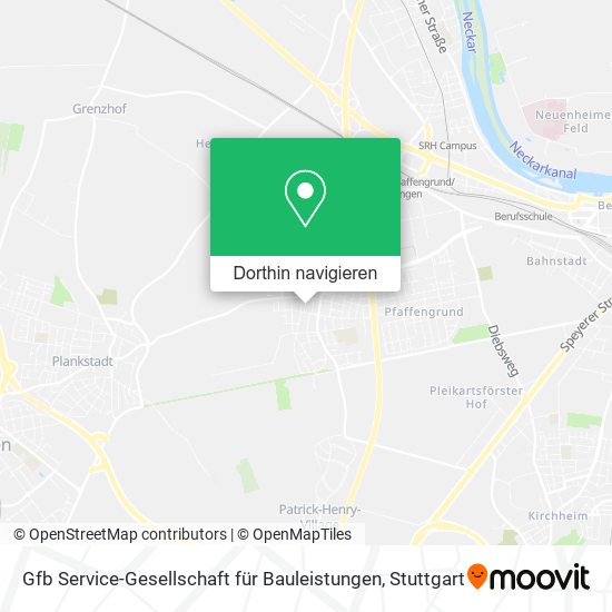 Gfb Service-Gesellschaft für Bauleistungen Karte