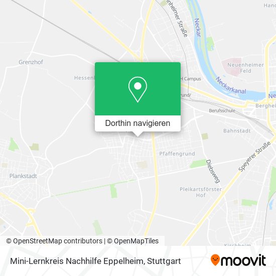 Mini-Lernkreis Nachhilfe Eppelheim Karte