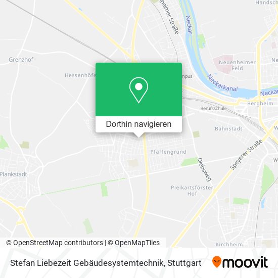 Stefan Liebezeit Gebäudesystemtechnik Karte