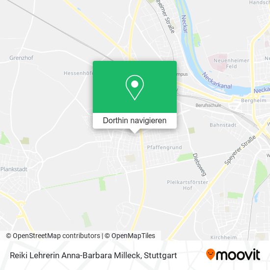 Reiki Lehrerin Anna-Barbara Milleck Karte