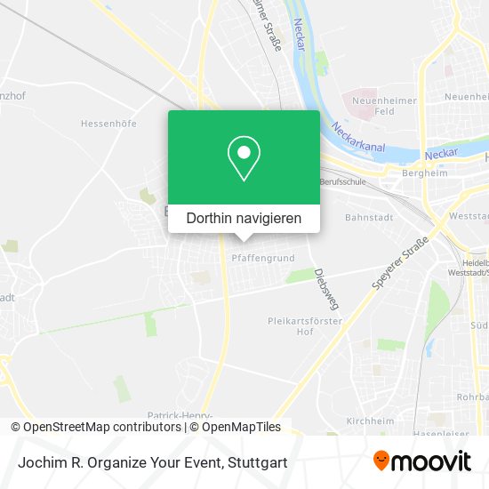Jochim R. Organize Your Event Karte