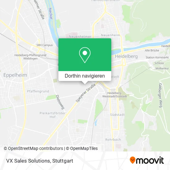 VX Sales Solutions Karte