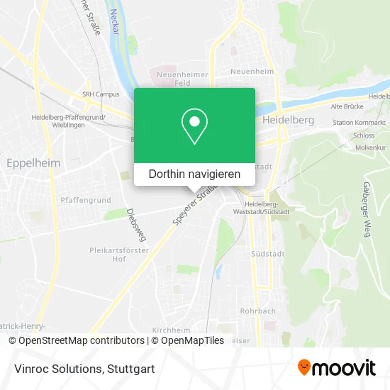 Vinroc Solutions Karte