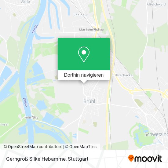Gerngroß Silke Hebamme Karte