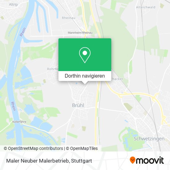 Maler Neuber Malerbetrieb Karte