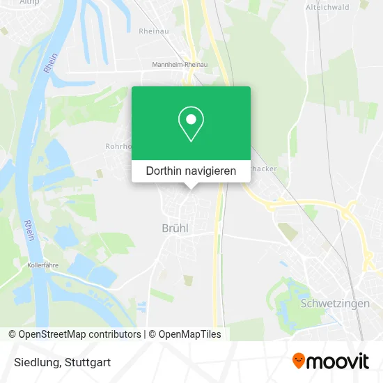 Siedlung Karte