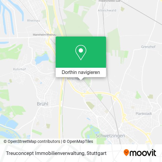 Treuconcept Immobilienverwaltung Karte