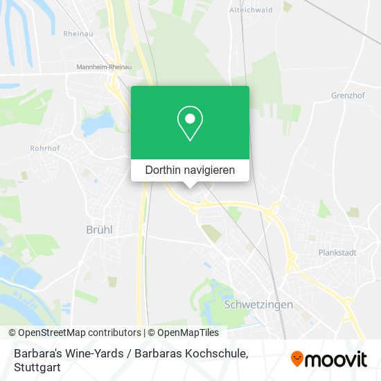 Barbara's Wine-Yards / Barbaras Kochschule Karte