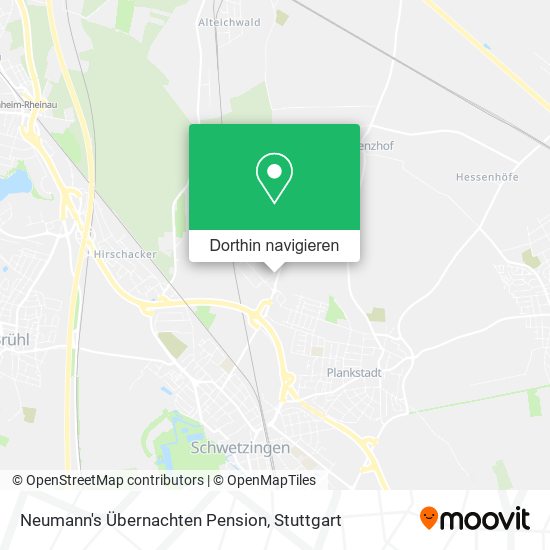 Neumann's Übernachten Pension Karte
