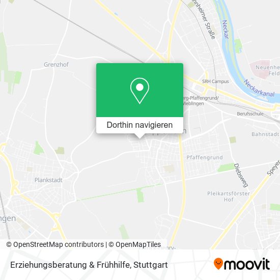 Erziehungsberatung & Frühhilfe Karte
