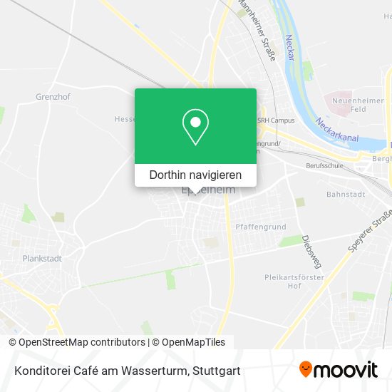 Konditorei Café am Wasserturm Karte