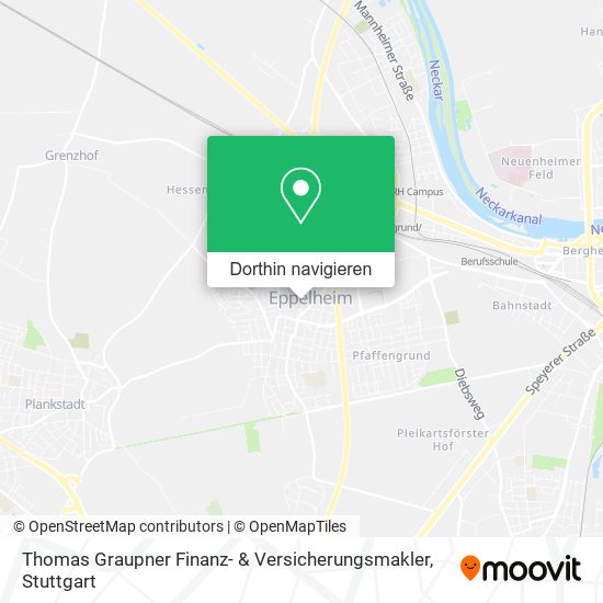 Thomas Graupner Finanz- & Versicherungsmakler Karte