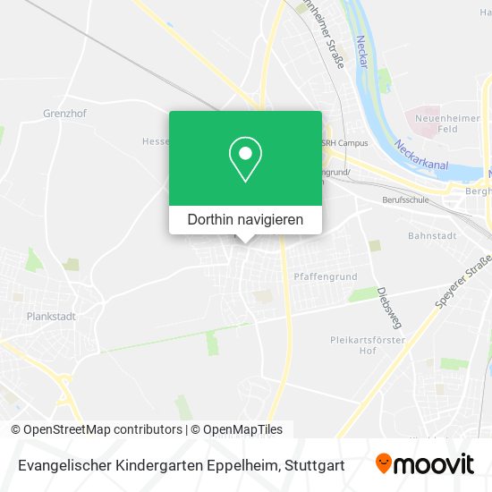 Evangelischer Kindergarten Eppelheim Karte