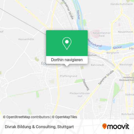 Divrak Bildung & Consulting Karte