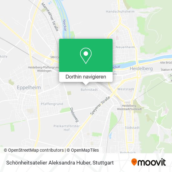 Schönheitsatelier Aleksandra Huber Karte