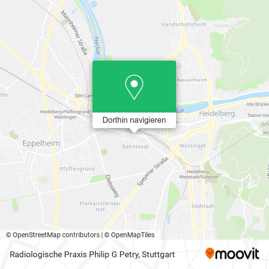 Radiologische Praxis Philip G Petry Karte