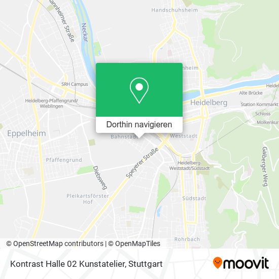 Kontrast Halle 02 Kunstatelier Karte