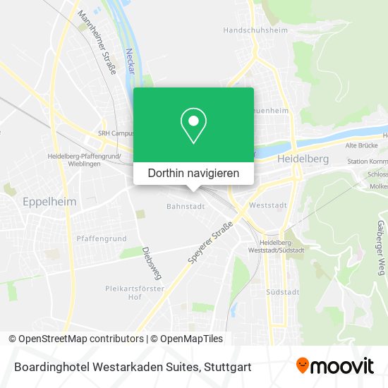 Boardinghotel Westarkaden Suites Karte