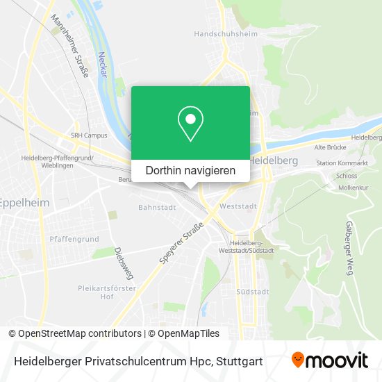 Heidelberger Privatschulcentrum Hpc Karte