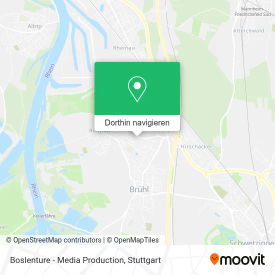 Boslenture - Media Production Karte