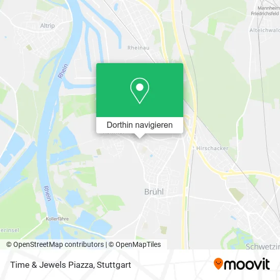 Time & Jewels Piazza Karte