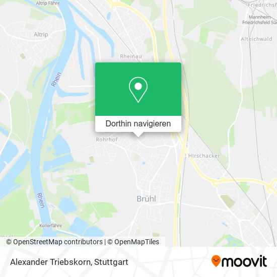 Alexander Triebskorn Karte