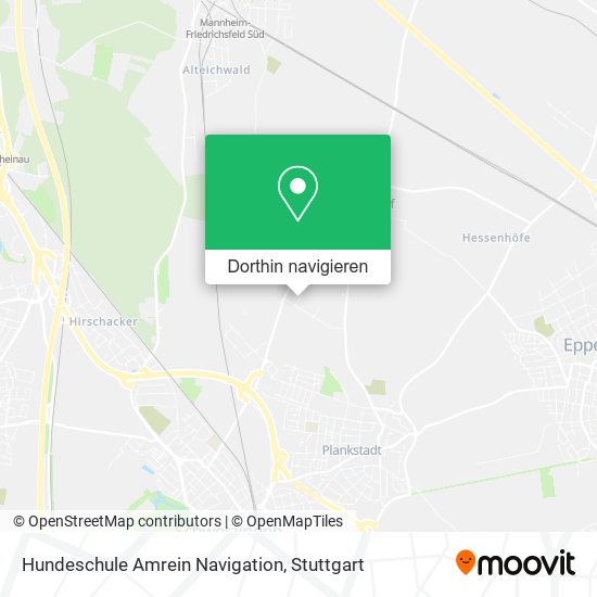 Hundeschule Amrein Navigation Karte