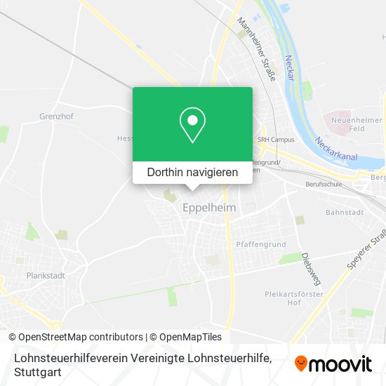 Lohnsteuerhilfeverein Vereinigte Lohnsteuerhilfe Karte