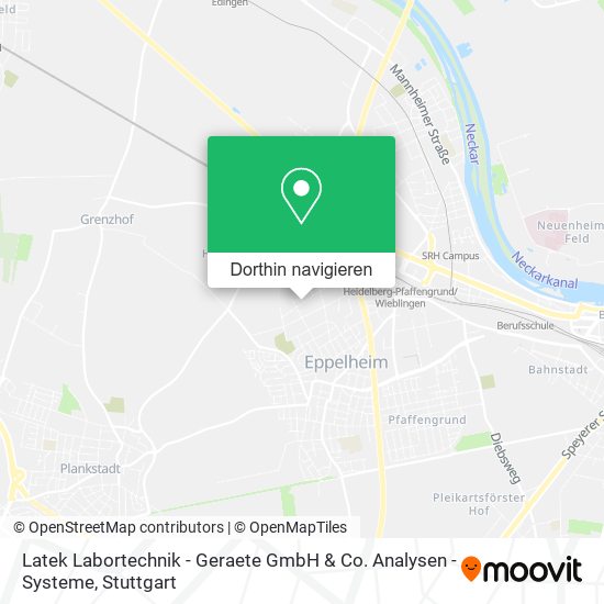 Latek Labortechnik - Geraete GmbH & Co. Analysen - Systeme Karte