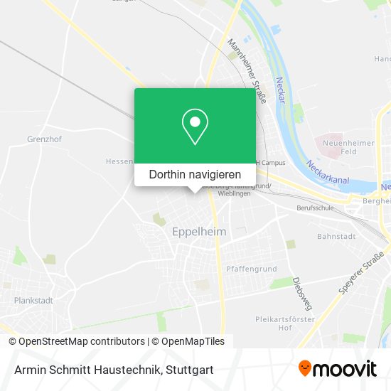 Armin Schmitt Haustechnik Karte