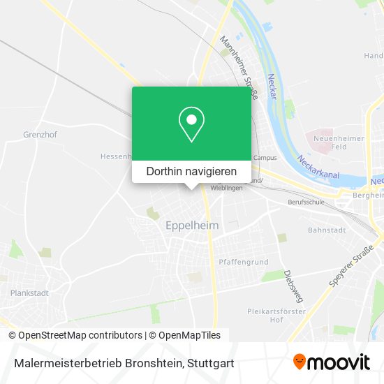 Malermeisterbetrieb Bronshtein Karte