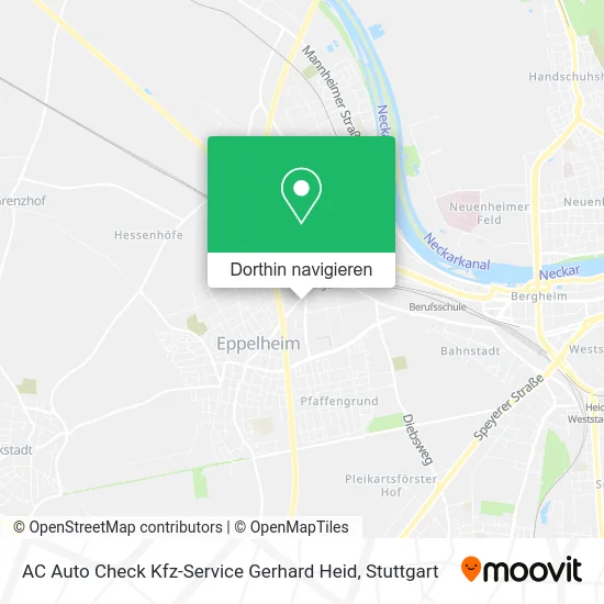 AC Auto Check Kfz-Service Gerhard Heid Karte