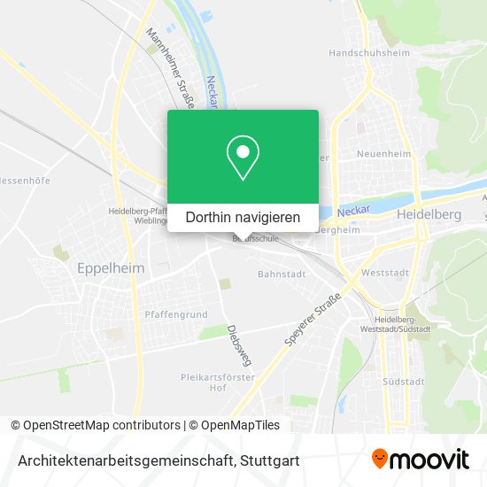 Architektenarbeitsgemeinschaft Karte